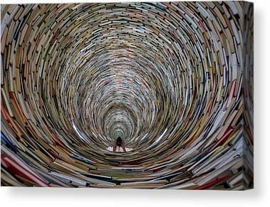 Book Tower sculpture Prague