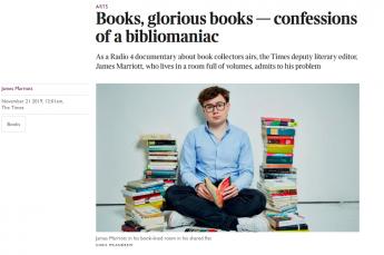 Articles Times UK Confessions of a bibliomaniac