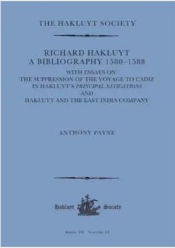 Richard Hakluyt: A Bibliography 1580-1588