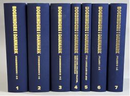 Bogbindere i Danmark (seven volumes)