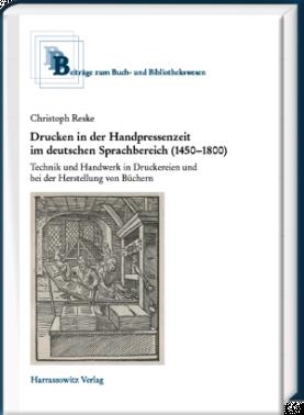 Drucken in der Handpressenzeit im deutschen Sprachbereich 1450 1800