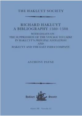 Richard Hakluyt A Bibliography 1580 1588