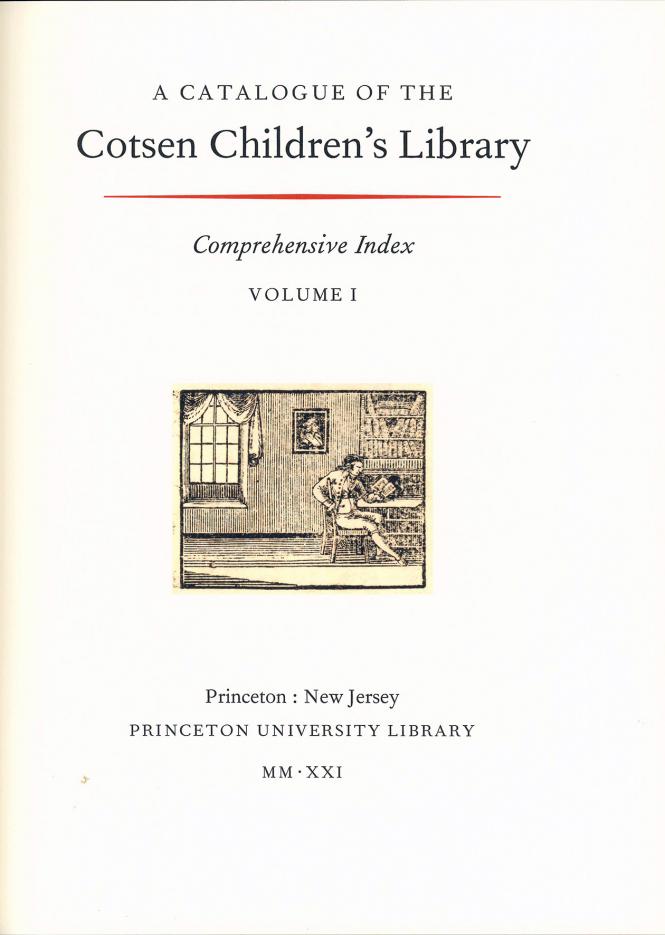 A Catalogue of The Cotsen Children’s Library International League of