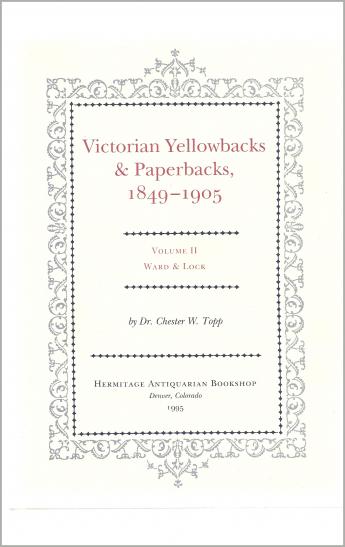 Breslauer Article victorian yellowbacks iii